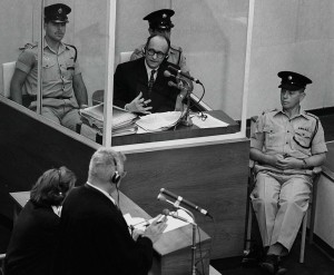 Adolf Eichmann on trial