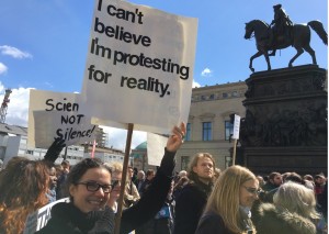 protesting for reality